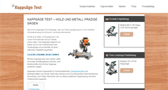 Desktop Screenshot of kappsaegetest.net